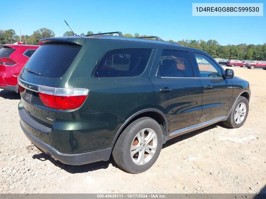 2011 Dodge Durango Crew VIN: 1D4RE4GG8BC599530 Lot: 40639111