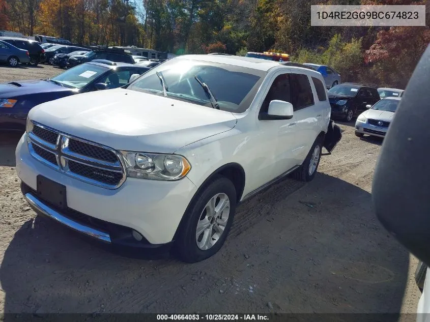 2011 Dodge Durango Express VIN: 1D4RE2GG9BC674823 Lot: 40664053