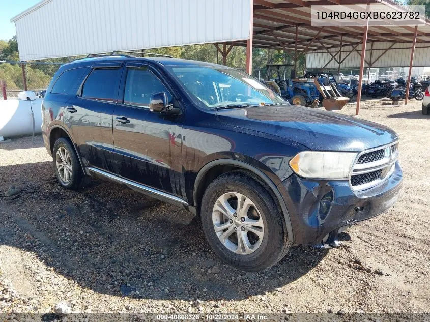 2011 Dodge Durango Crew VIN: 1D4RD4GGXBC623782 Lot: 40668328