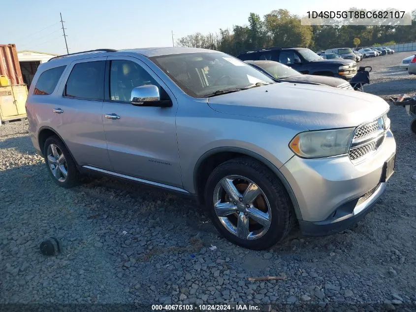 1D4SD5GT8BC682107 2011 Dodge Durango Citadel