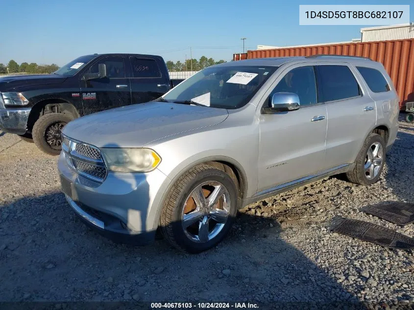 2011 Dodge Durango Citadel VIN: 1D4SD5GT8BC682107 Lot: 40675103