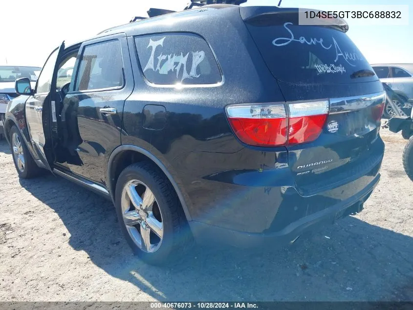 1D4SE5GT3BC688832 2011 Dodge Durango Citadel