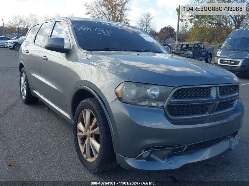 2011 Dodge Durango Heat VIN: 1D4RE3GG8BC733088 Lot: 40764161