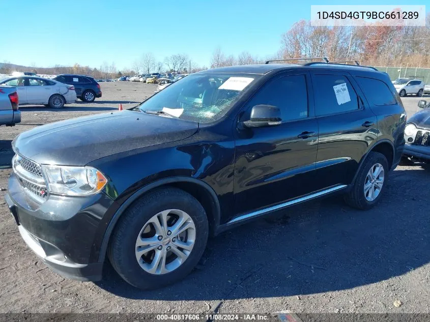 2011 Dodge Durango Crew VIN: 1D4SD4GT9BC661289 Lot: 40817606