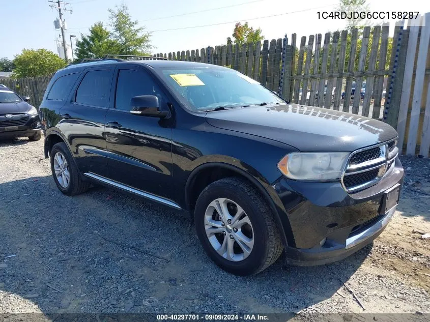 1C4RDJDG6CC158287 2012 Dodge Durango Crew