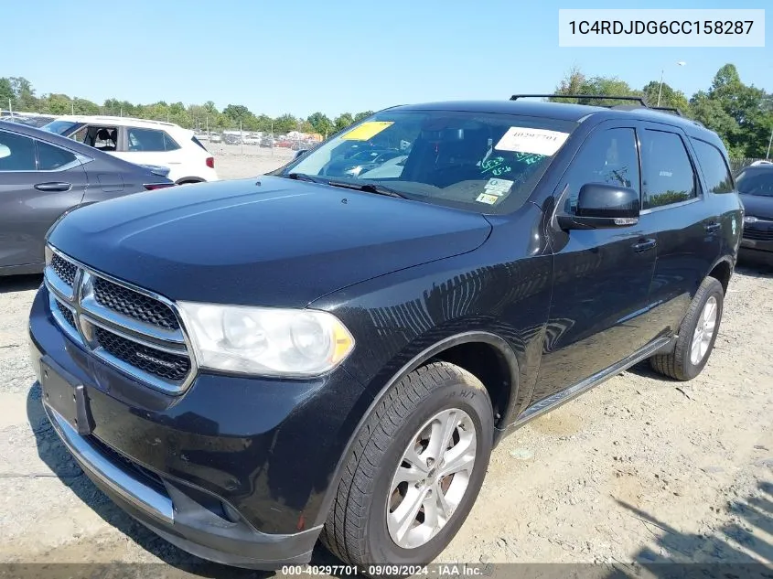 1C4RDJDG6CC158287 2012 Dodge Durango Crew