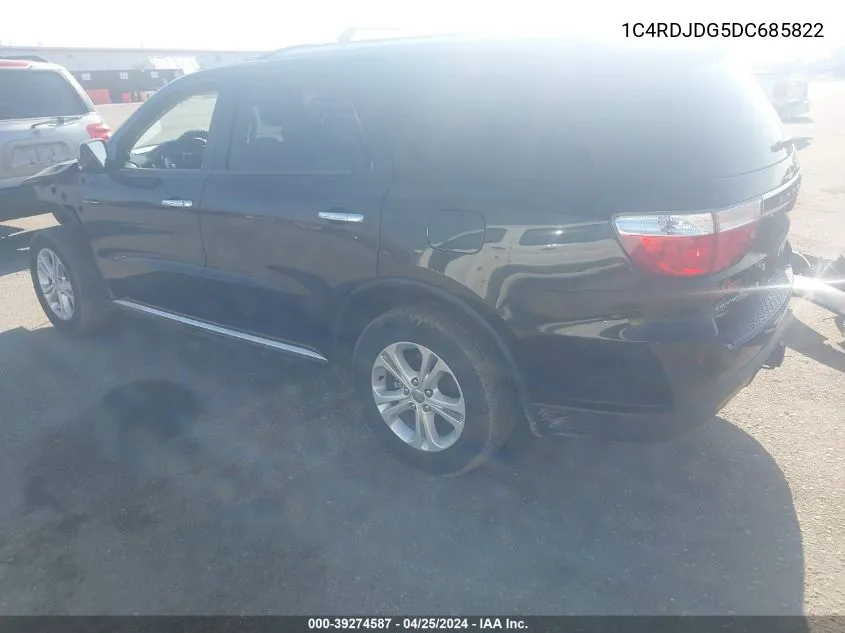 1C4RDJDG5DC685822 2013 Dodge Durango Crew