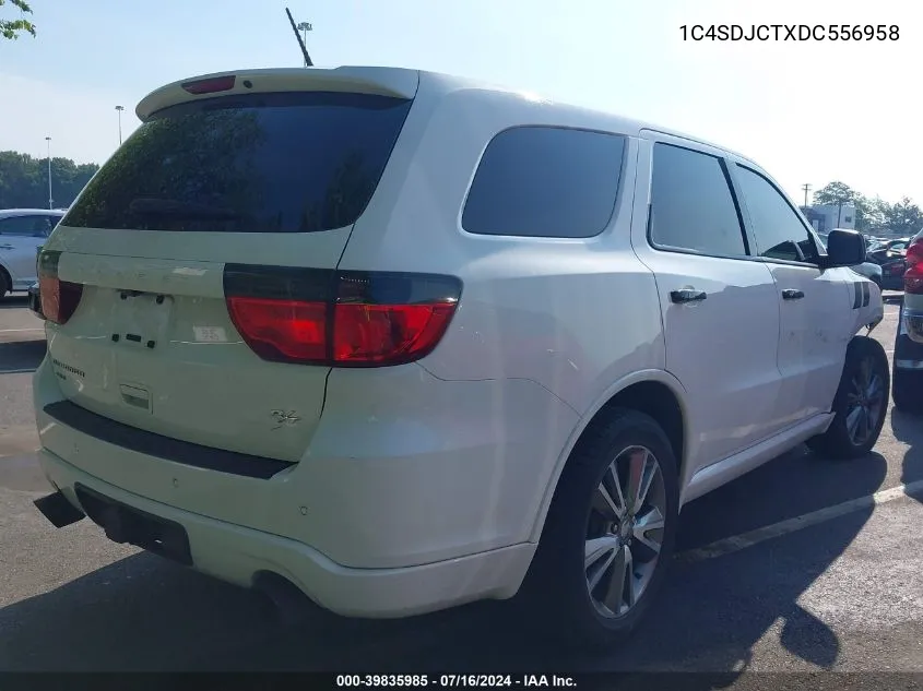 1C4SDJCTXDC556958 2013 Dodge Durango R/T