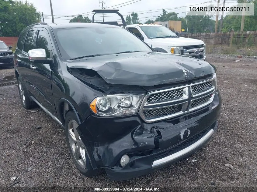 1C4RDJEG6DC500711 2013 Dodge Durango Citadel