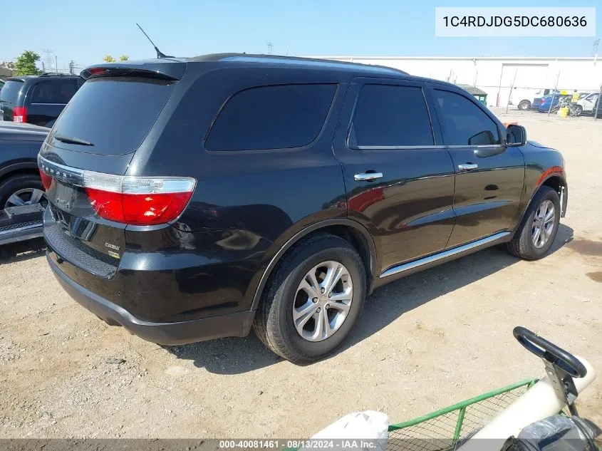 1C4RDJDG5DC680636 2013 Dodge Durango Crew