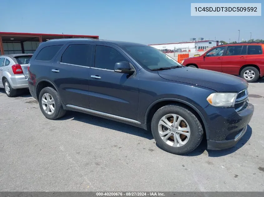 1C4SDJDT3DC509592 2013 Dodge Durango Crew