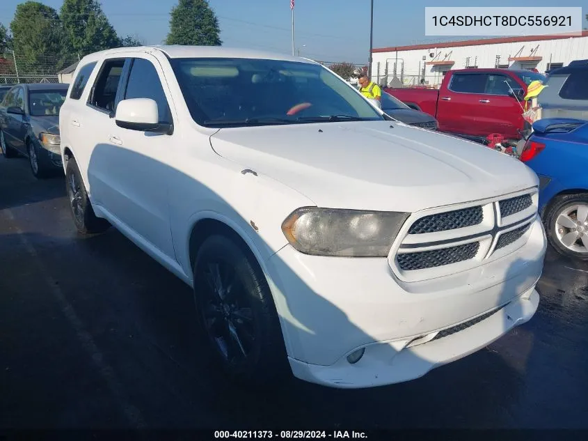 2013 Dodge Durango R/T VIN: 1C4SDHCT8DC556921 Lot: 40211373