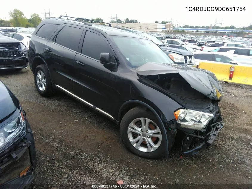 2013 Dodge Durango Crew VIN: 1C4RDJDG9DC651754 Lot: 40237746