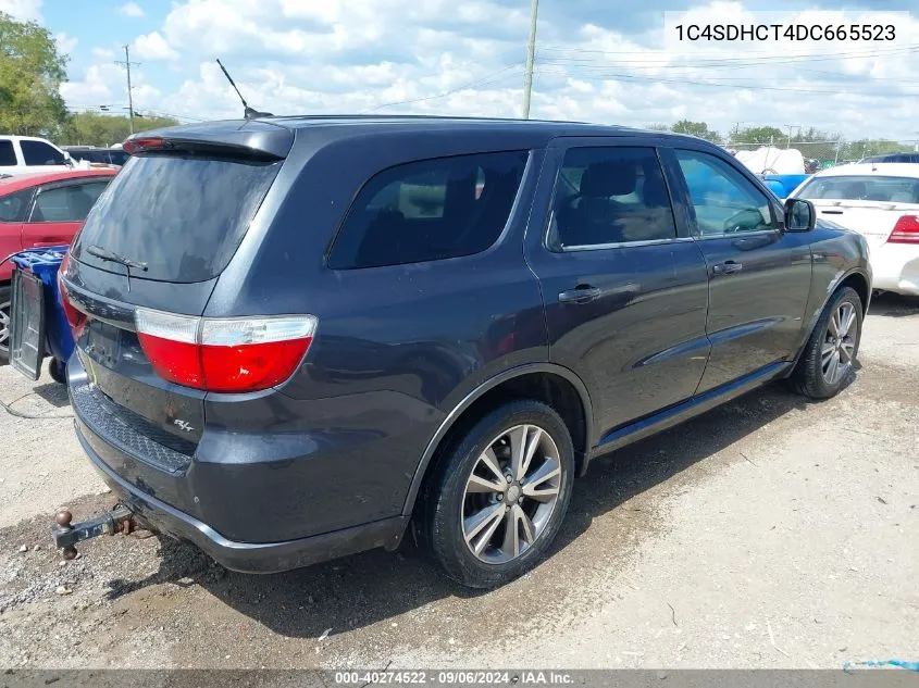 2013 Dodge Durango R/T VIN: 1C4SDHCT4DC665523 Lot: 40274522