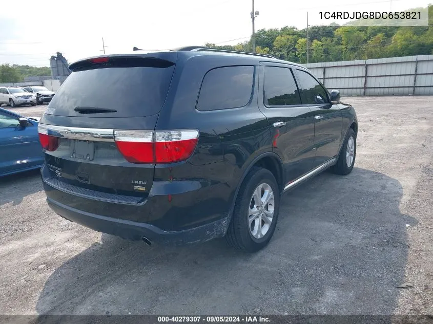 1C4RDJDG8DC653821 2013 Dodge Durango Crew