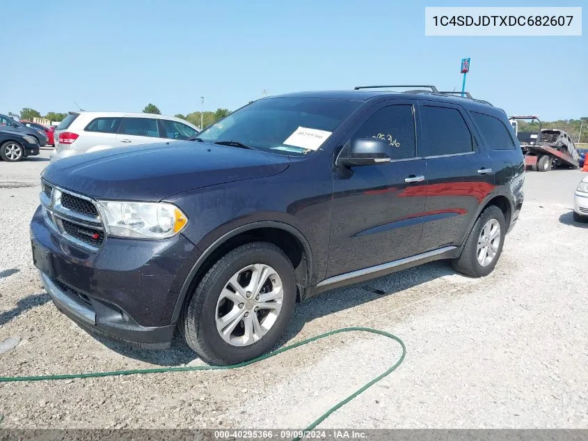 2013 Dodge Durango Crew VIN: 1C4SDJDTXDC682607 Lot: 40295366