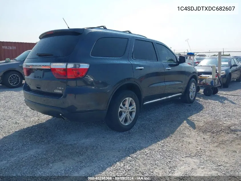 2013 Dodge Durango Crew VIN: 1C4SDJDTXDC682607 Lot: 40295366