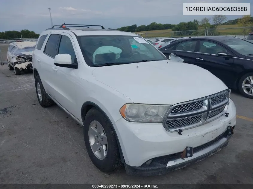 1C4RDHAG6DC683588 2013 Dodge Durango Sxt