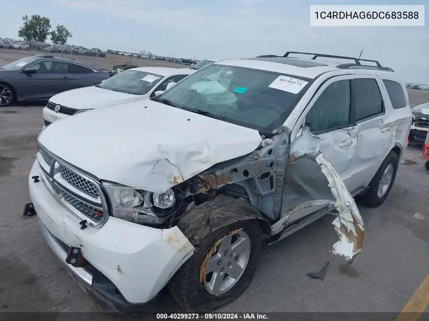 1C4RDHAG6DC683588 2013 Dodge Durango Sxt