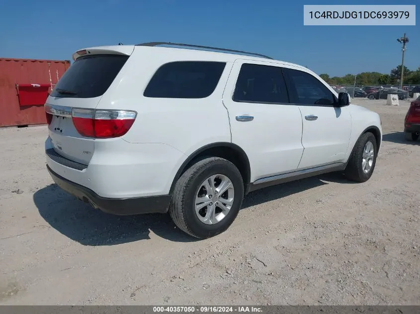 1C4RDJDG1DC693979 2013 Dodge Durango Crew