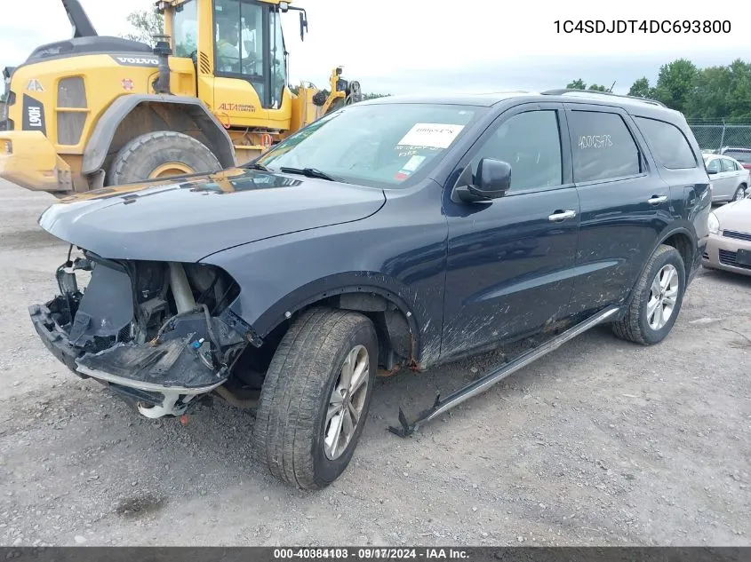 1C4SDJDT4DC693800 2013 Dodge Durango Crew