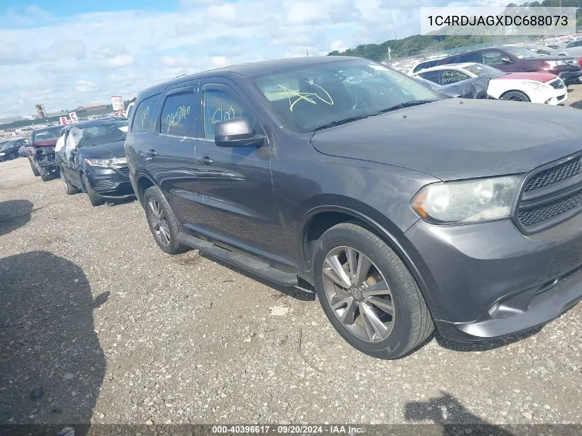 2013 Dodge Durango Sxt VIN: 1C4RDJAGXDC688073 Lot: 40396617