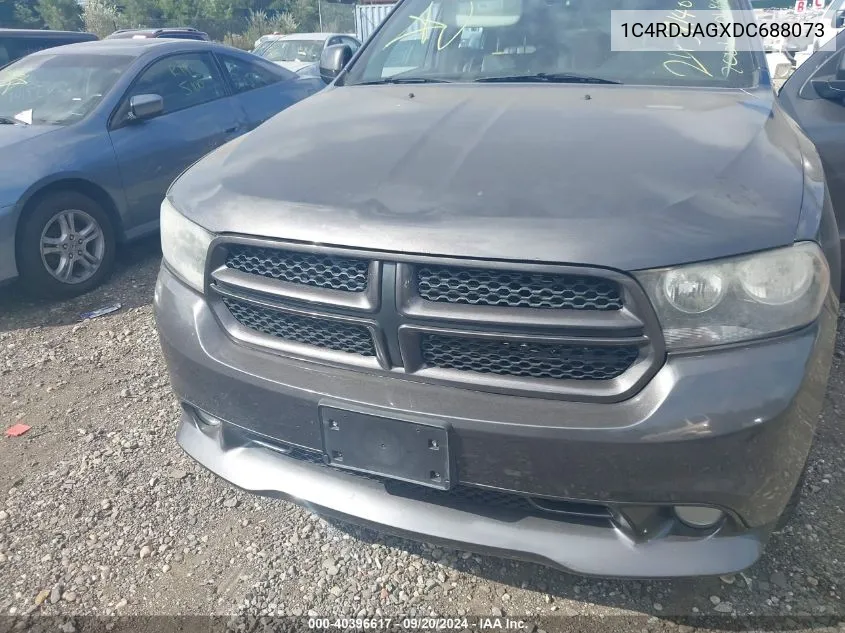 1C4RDJAGXDC688073 2013 Dodge Durango Sxt