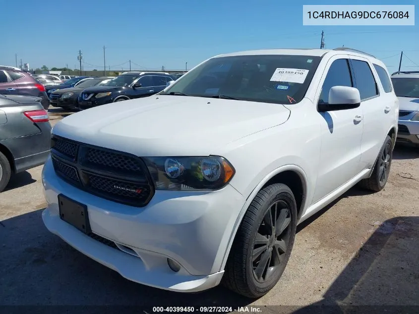 2013 Dodge Durango Sxt VIN: 1C4RDHAG9DC676084 Lot: 40399450