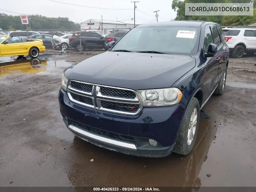 1C4RDJAG1DC608613 2013 Dodge Durango Sxt