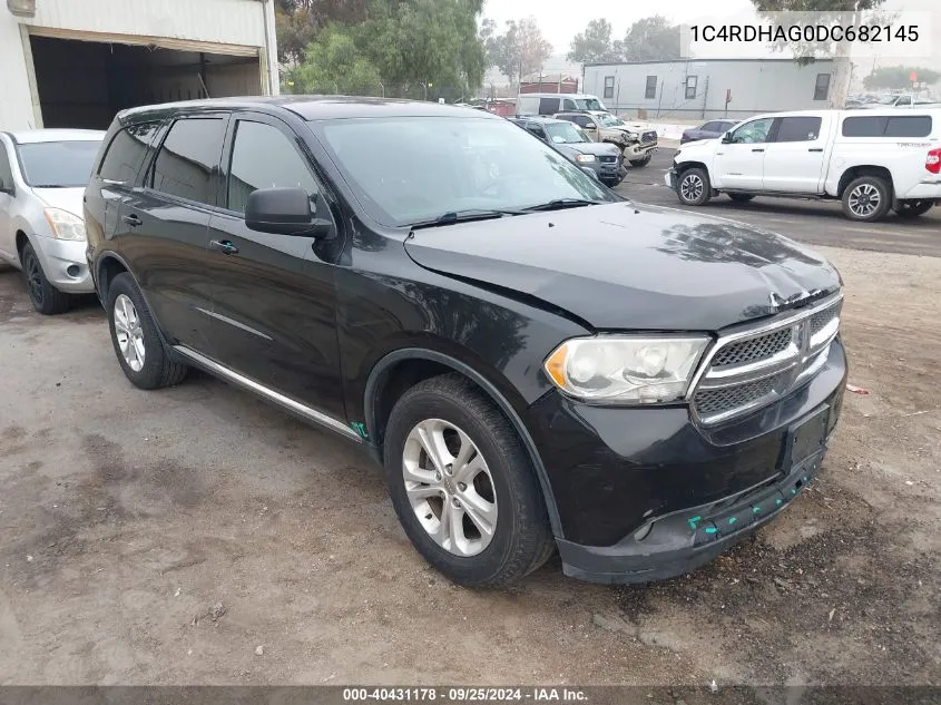 1C4RDHAG0DC682145 2013 Dodge Durango Sxt