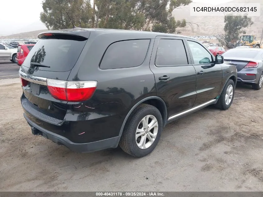 1C4RDHAG0DC682145 2013 Dodge Durango Sxt