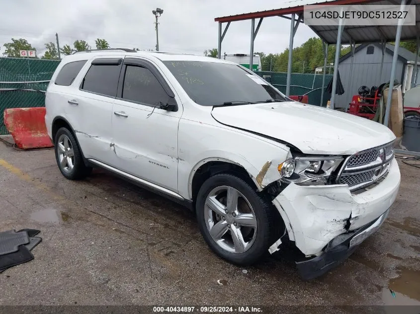 2013 Dodge Durango Citadel VIN: 1C4SDJET9DC512527 Lot: 40434897