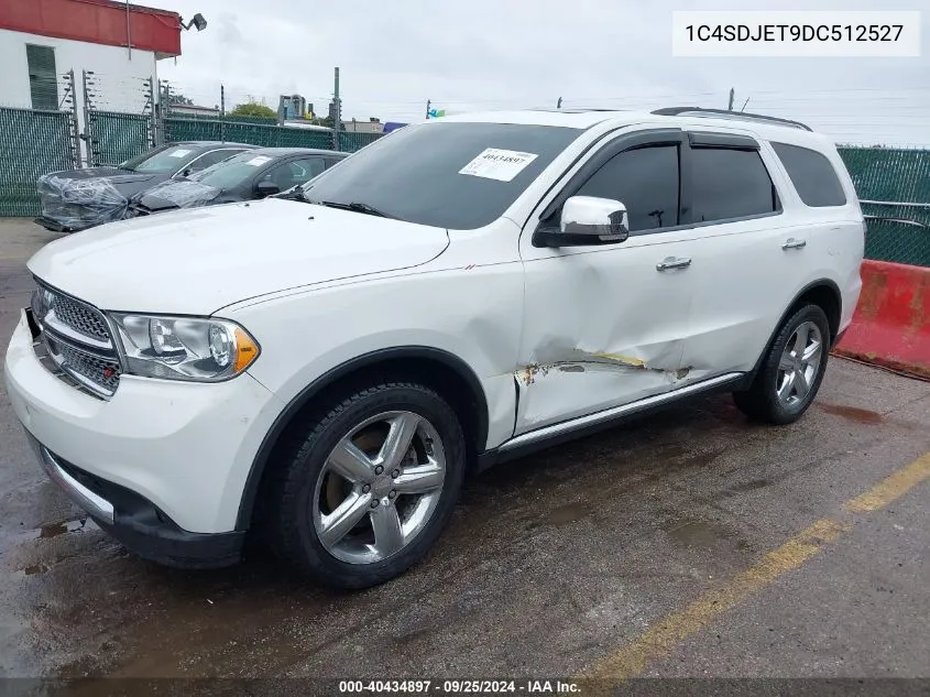 2013 Dodge Durango Citadel VIN: 1C4SDJET9DC512527 Lot: 40434897