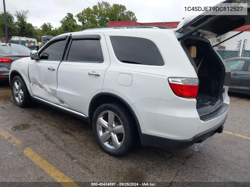 2013 Dodge Durango Citadel VIN: 1C4SDJET9DC512527 Lot: 40434897