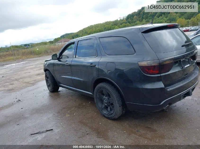 1C4SDJCT0DC662951 2013 Dodge Durango R/T