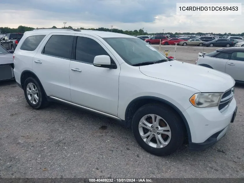 2013 Dodge Durango Crew VIN: 1C4RDHDG1DC659453 Lot: 40489232