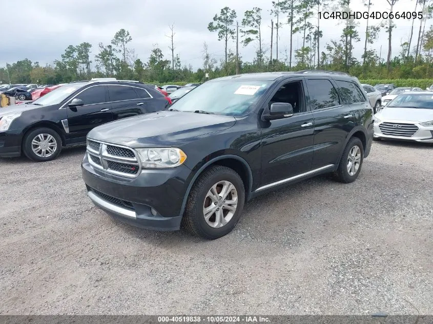 2013 Dodge Durango Crew VIN: 1C4RDHDG4DC664095 Lot: 40519838