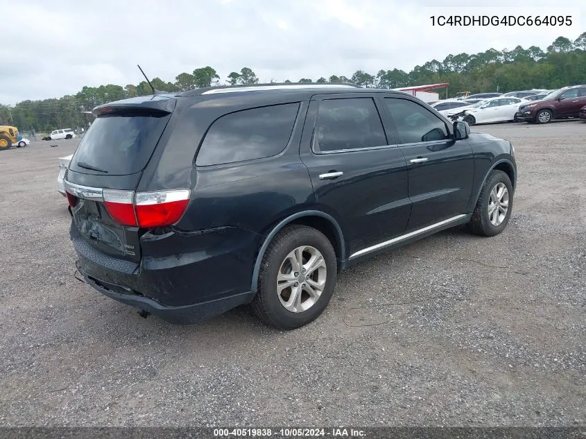 2013 Dodge Durango Crew VIN: 1C4RDHDG4DC664095 Lot: 40519838