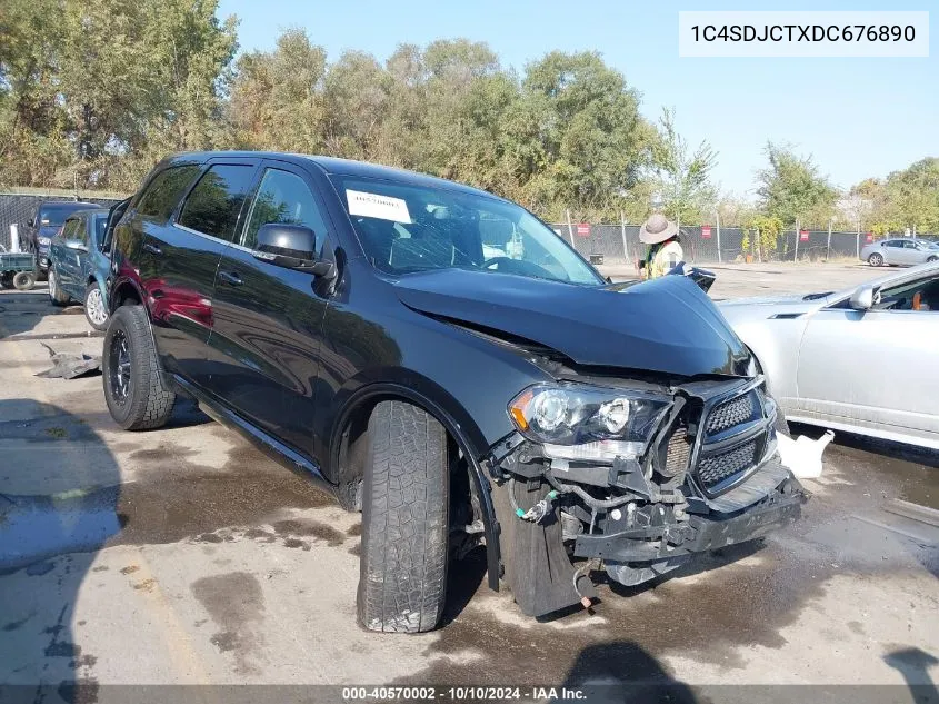 2013 Dodge Durango R/T VIN: 1C4SDJCTXDC676890 Lot: 40570002