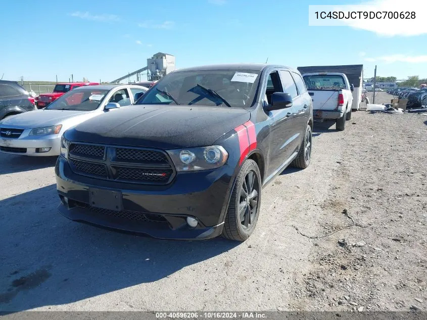 2013 Dodge Durango R/T VIN: 1C4SDJCT9DC700628 Lot: 40596206