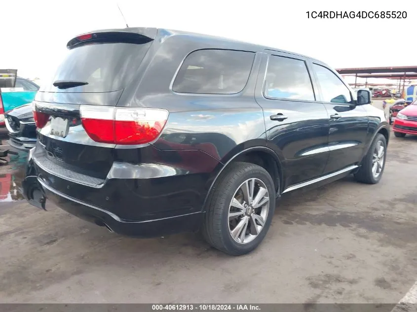 1C4RDHAG4DC685520 2013 Dodge Durango Sxt