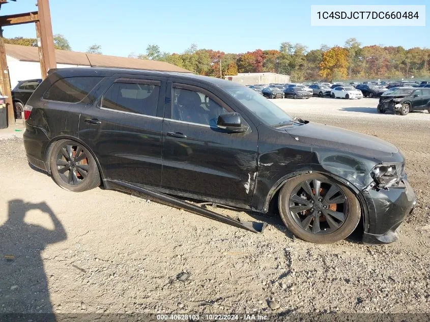 2013 Dodge Durango R/T VIN: 1C4SDJCT7DC660484 Lot: 40628103