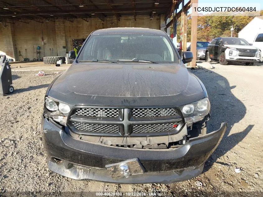 2013 Dodge Durango R/T VIN: 1C4SDJCT7DC660484 Lot: 40628103