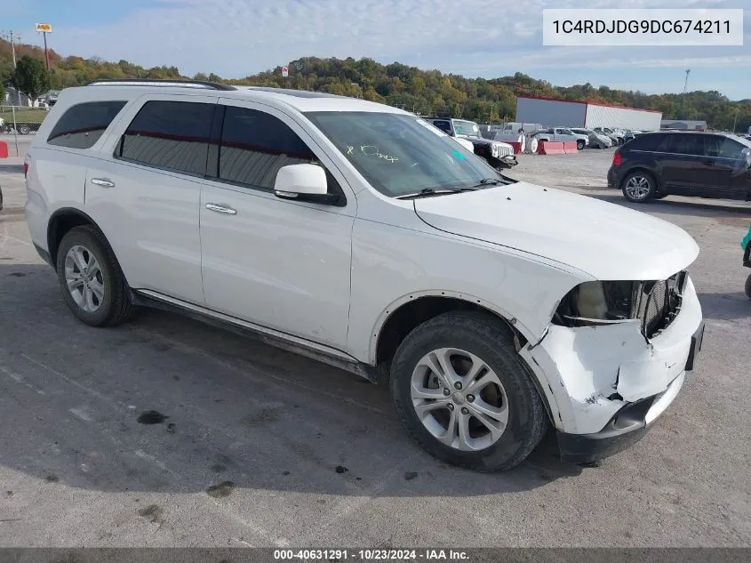 1C4RDJDG9DC674211 2013 Dodge Durango Crew