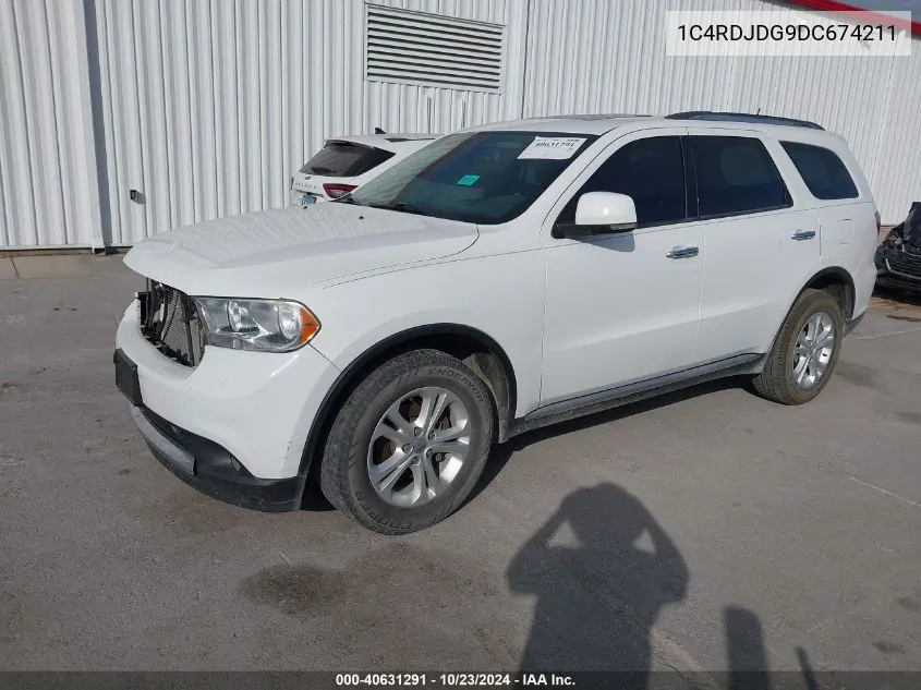 1C4RDJDG9DC674211 2013 Dodge Durango Crew