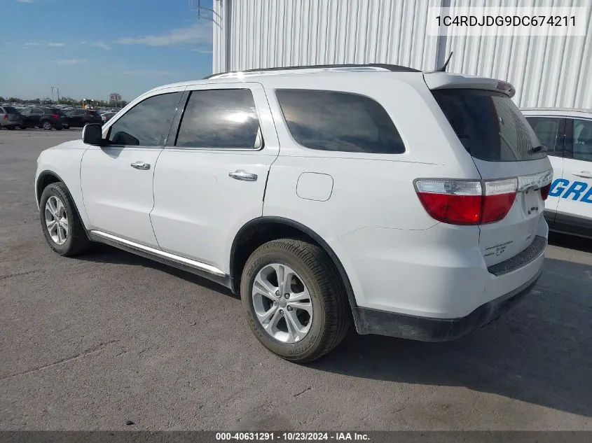 1C4RDJDG9DC674211 2013 Dodge Durango Crew