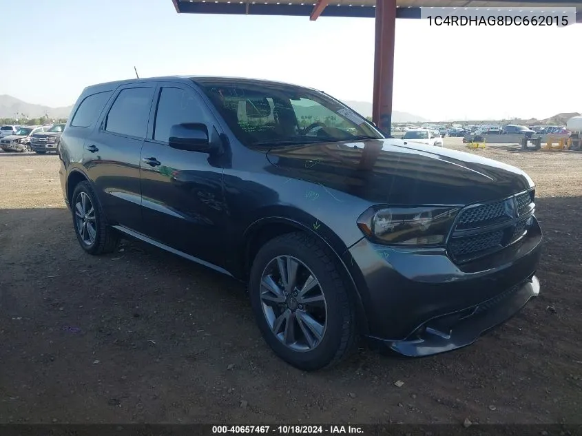 2013 Dodge Durango Sxt VIN: 1C4RDHAG8DC662015 Lot: 40657467