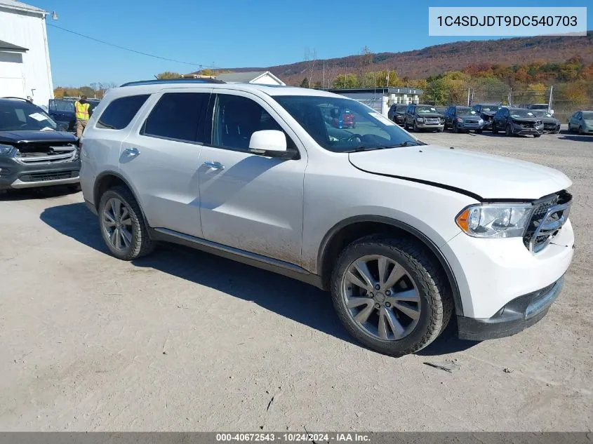 1C4SDJDT9DC540703 2013 Dodge Durango Crew