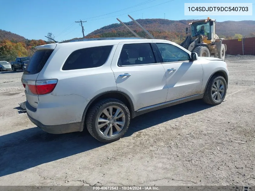 1C4SDJDT9DC540703 2013 Dodge Durango Crew