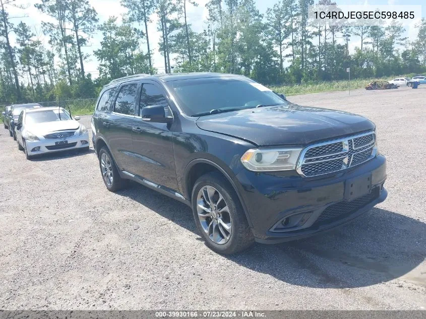 2014 Dodge Durango Citadel VIN: 1C4RDJEG5EC598485 Lot: 39930166